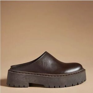 Pilcro Anthropologie Chunky Clogs